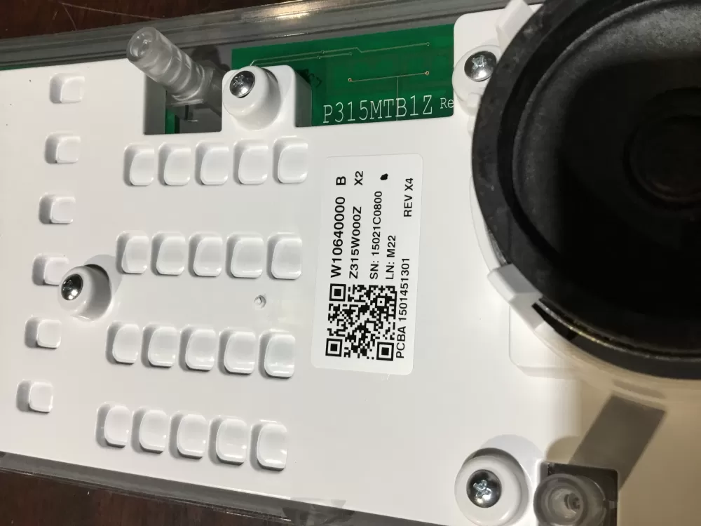 Maytag W10433184 W10639991 W10640000 Washer Control Board Panel AZ68939 | NRV602