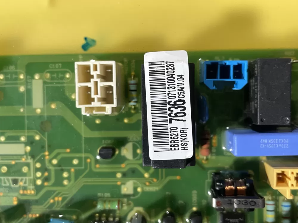 LG EBR62707636 Dryer Control Board AZ94698 | Wmv639