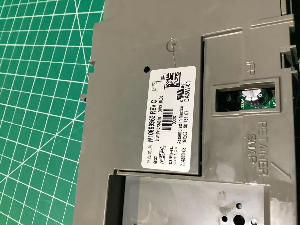 Whirlpool Kenmore Amana AP5958462 Dishwasher Control Board AZ132949 | NR1913