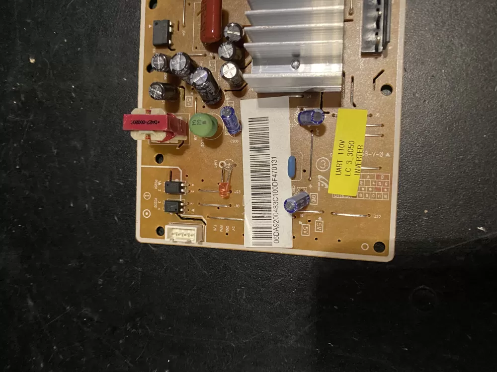 Samsung 110017 DA92-00483C PS9604080 Refrigerator Control Board Inverter