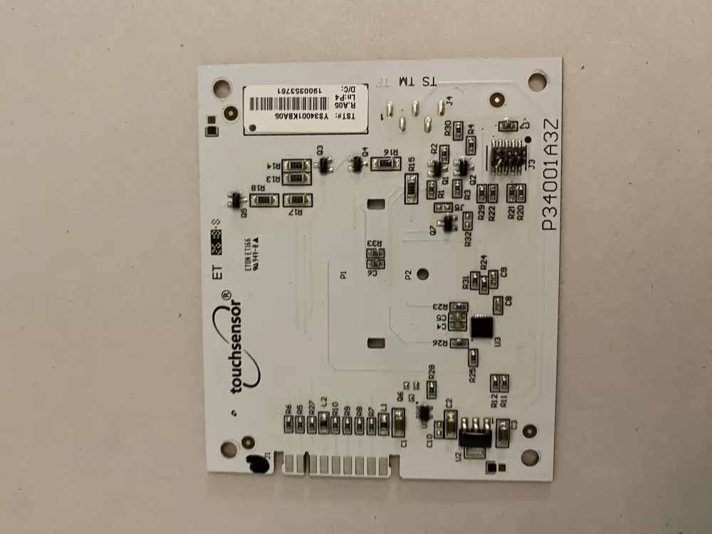 Maytag YS34001KBA09 P34001A3Z Washer Touch Sensor Board AZ119690 | BK2206
