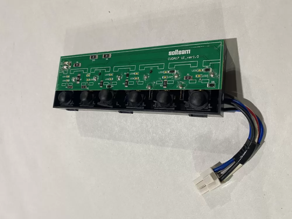 Whirlpool CUDA17 UI_VER1.0 Refrigerator Control Board