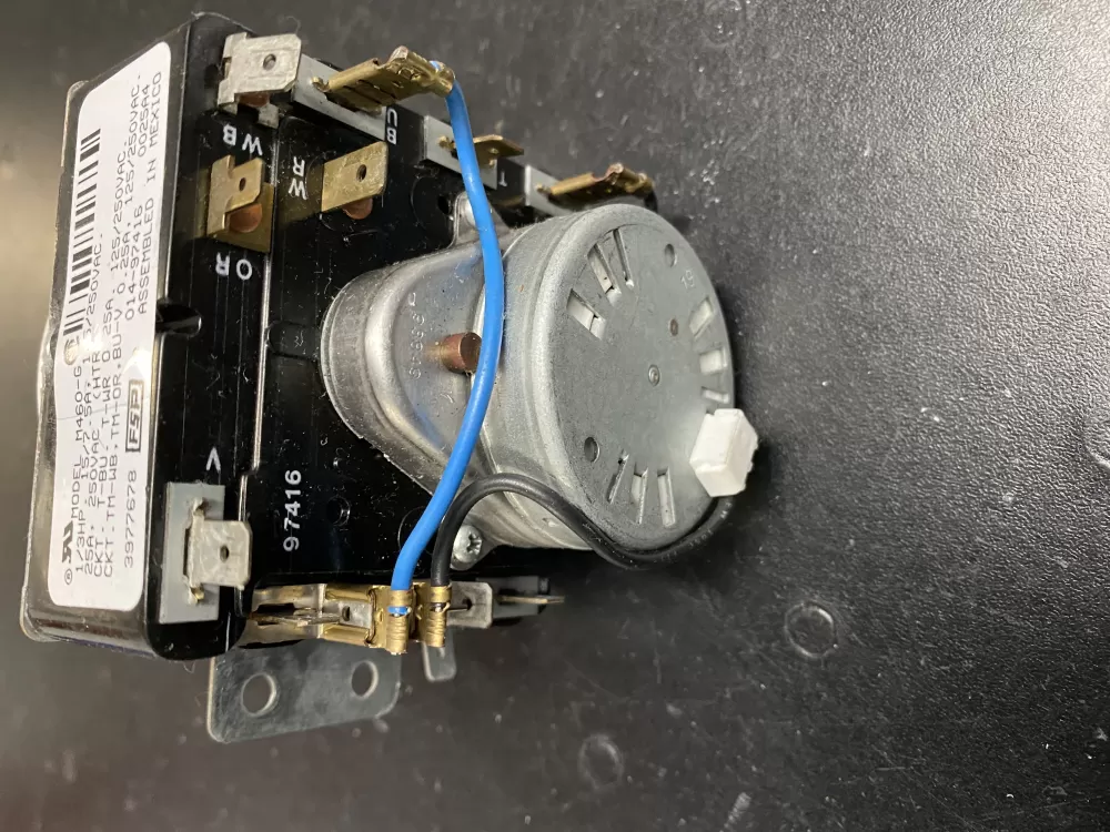 Whirlpool Maytag Kenmore AP6009039 3977678 3977678R Dryer Timer AZ11442 | BK937