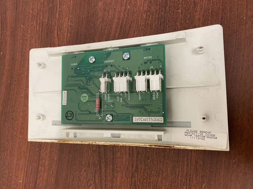 GE Wr55x10449 Refrigerator Control Board Dispenser AZ37865 | BK1267