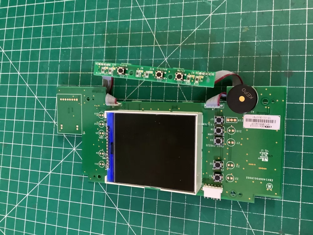 GE 197D8550G005 Refrigerator Dispenser Control Board Display