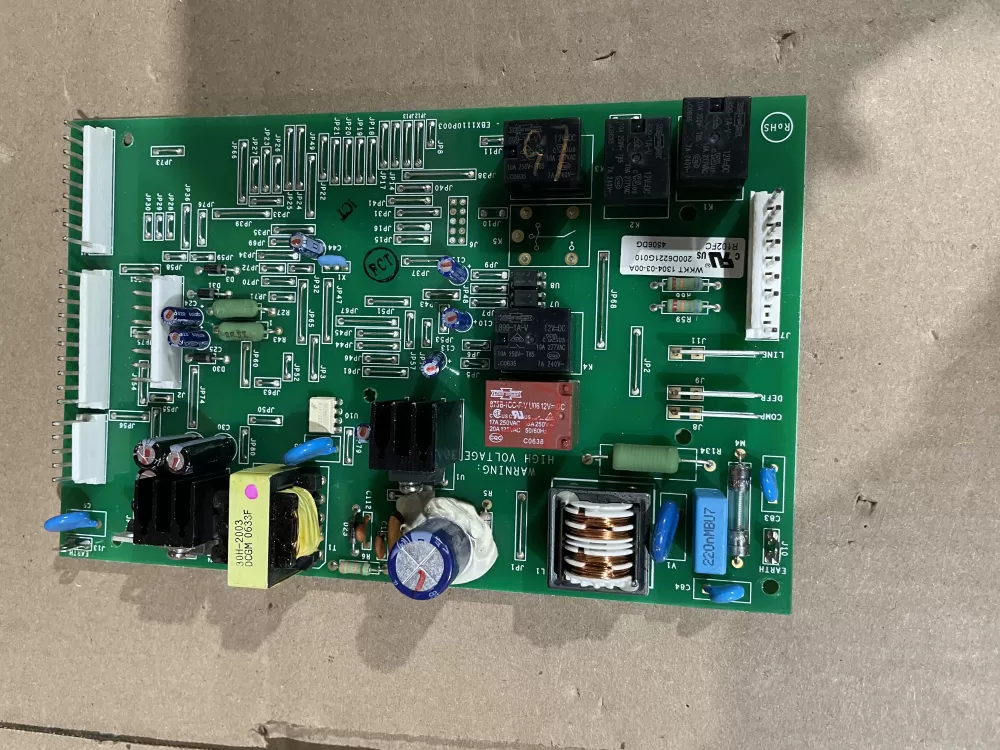 GE 200D6221G010 EBX1110P003 WR55X10552 Refrigerator Control Board