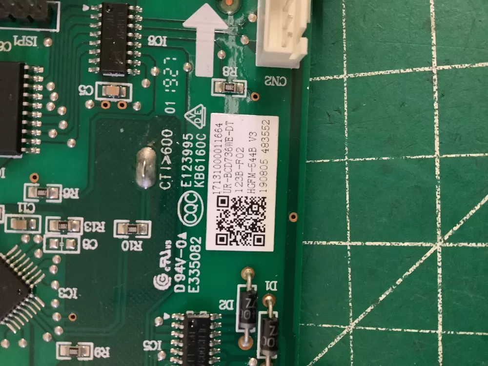  17131000011664 Refrigerator Control Board Panel AZ196400 | NR305