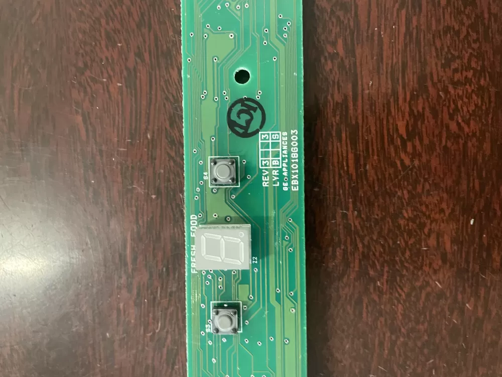 GE WR55X10285 197D4143G003 Refrigerator UI Control Board AZ41015 | KM1715