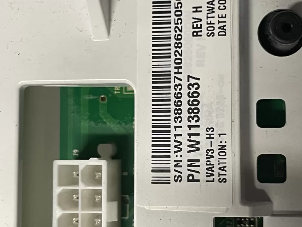 Whirlpool W11386637 W11417466 PS12745506 Washer Control Board AZ7041 | 1655WM