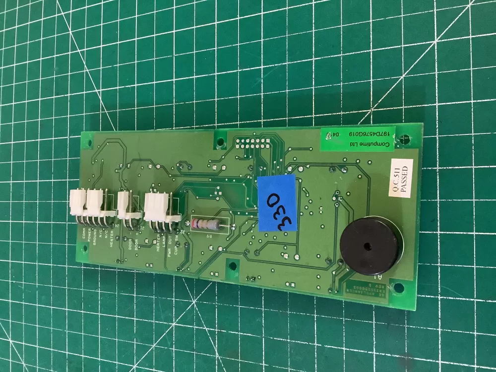 GE 197D4576G019 Refrigerator Control Board AZ201778 | NR330