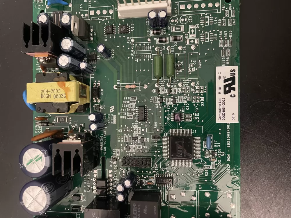 GE EBX1069P005 200D4854G022 Refrigerator Control Board AZ96399 | KM1971