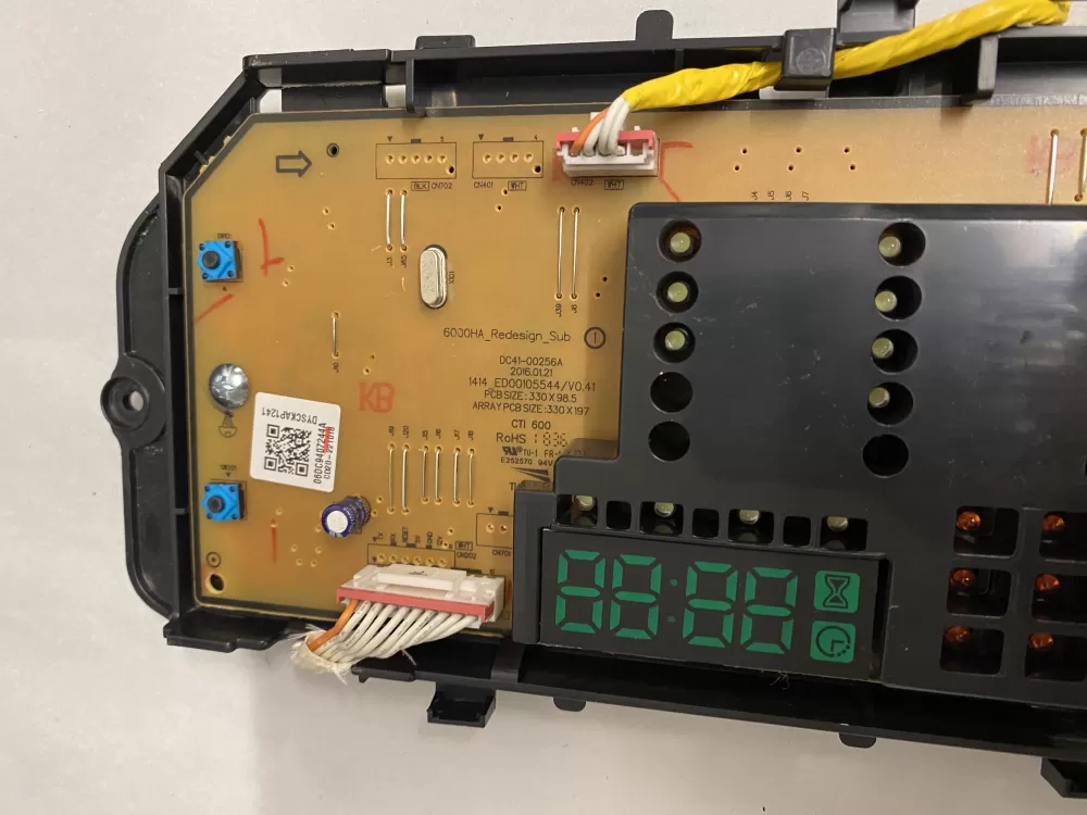 Samsung DC92-01802Q DC94-07244A Washer Control Board AZ224138 | BKV965