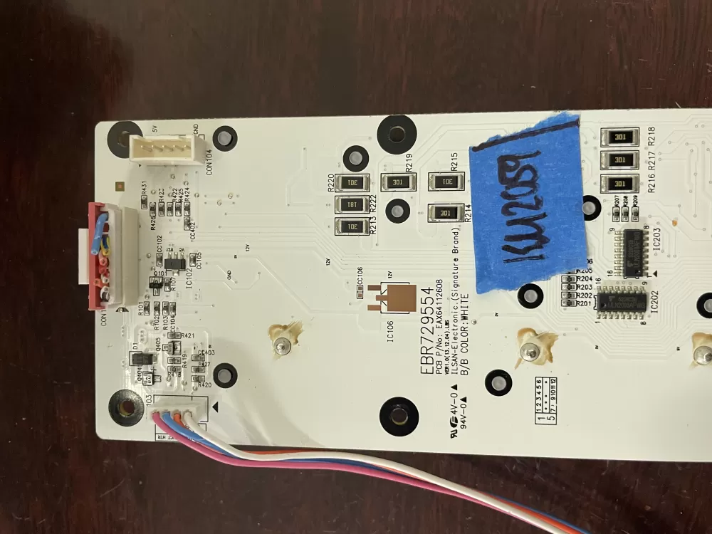 LG EBR72955422 EBR72955426 Refrigerator Control Board AZ57918 | KM2059