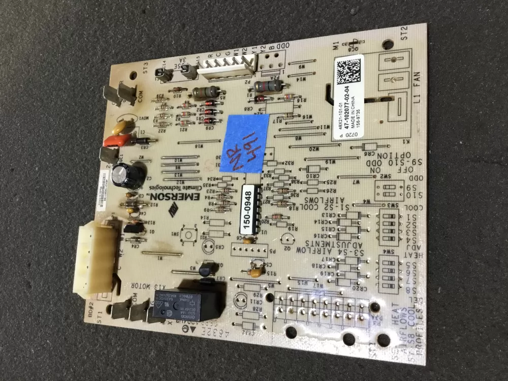 Rheem Air Handler Control Board 47-102077-02-04 156-9735 AZ109760 | NR491