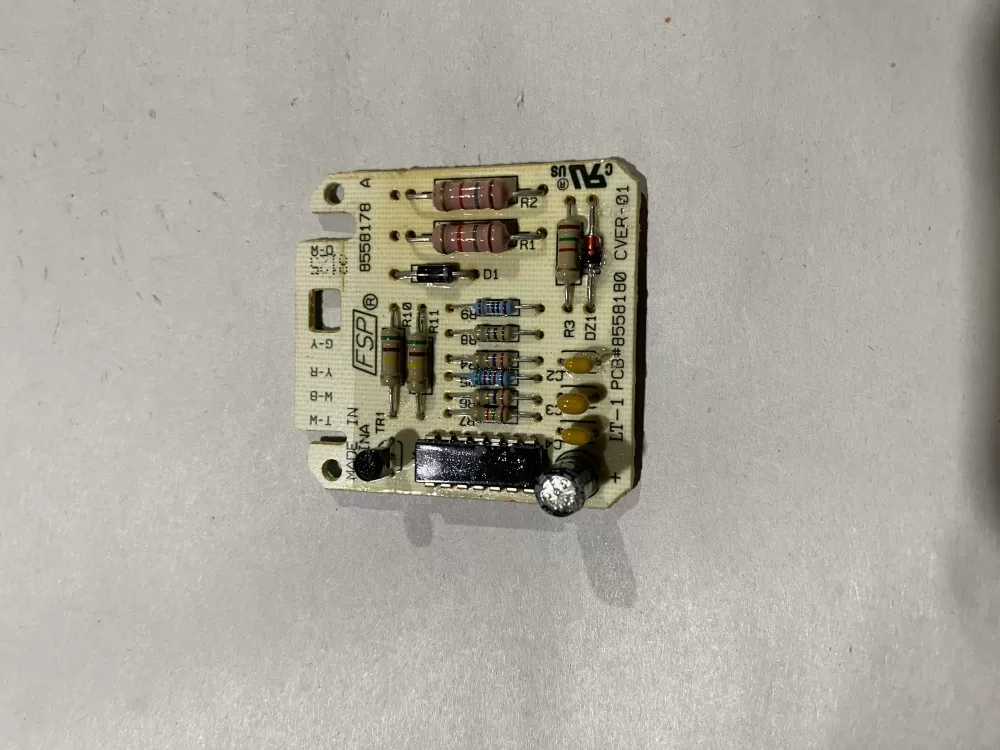 Whirlpool  KitchenAid  Kenmore  Maytag WPW10476828  AP6022061  8558178  3020655  3390537R  8558178R  PS11755390  60S01870003 Dryer Moisture Sensor Control Board
