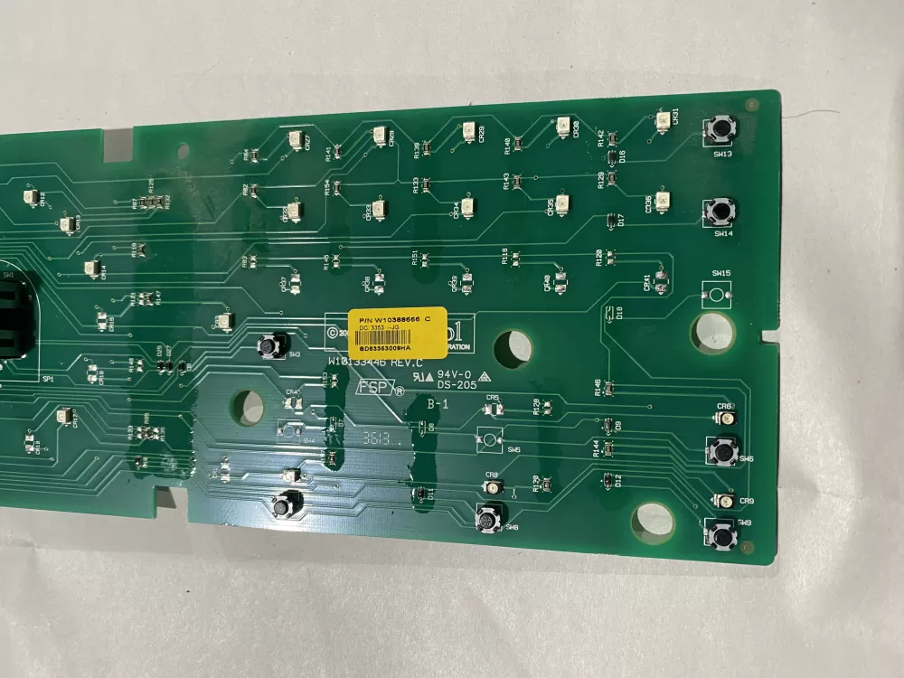 Maytag Whirlpool W10388666 Dryer Control Board AZ98077 | BK1639