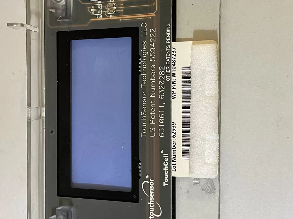 GE W10317069 W10295112 Range Oven Touchpad Control Panel Board AZ131067 | KM1605