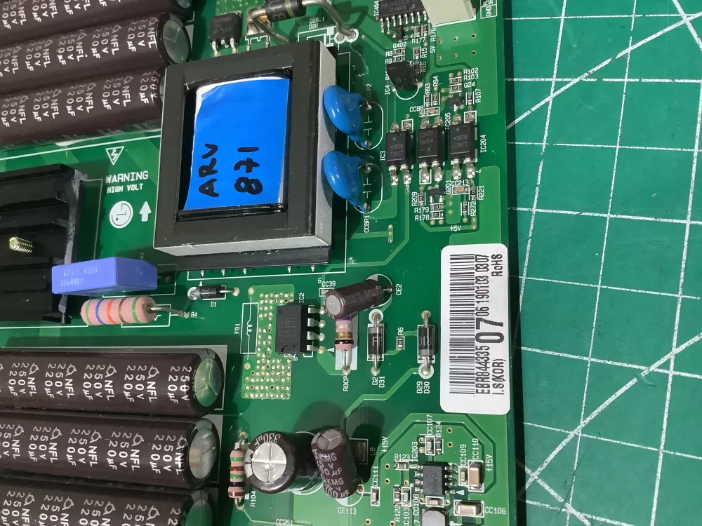 LG EBR844335 EBR84433507 Refrigerator Control Board AZ188984 | ARV871