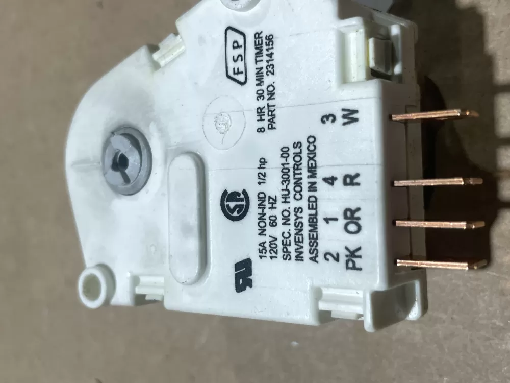 Whirlpool Amana AP6007234 2314156 Refrigerator Defrost Timer AZ78068 | Wm1356