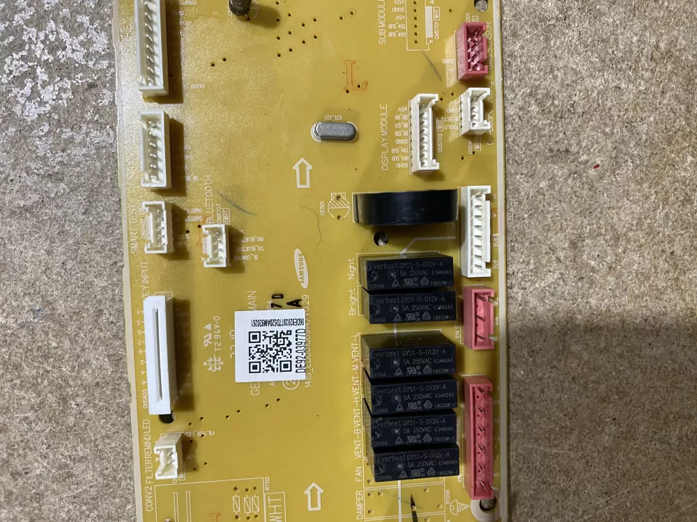 Samsung DE92 03977D Microwave Control Board AZ66864 | BK1948