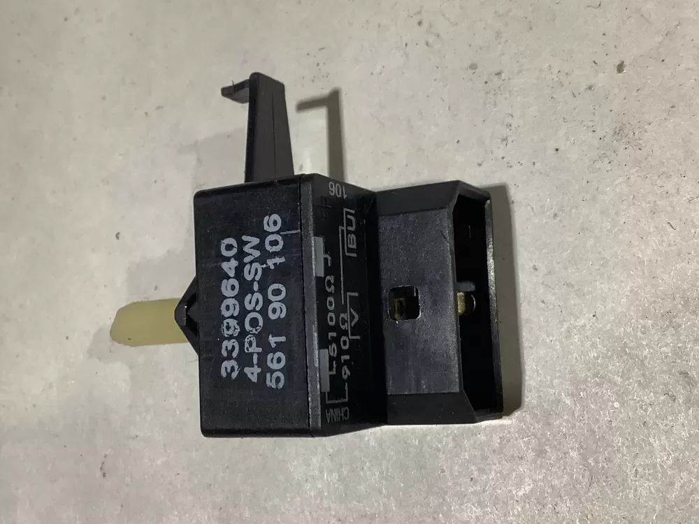 Whirlpool 3396014 Dryer Inglis Kitchen Aid Switch AZ105086 | Sl6