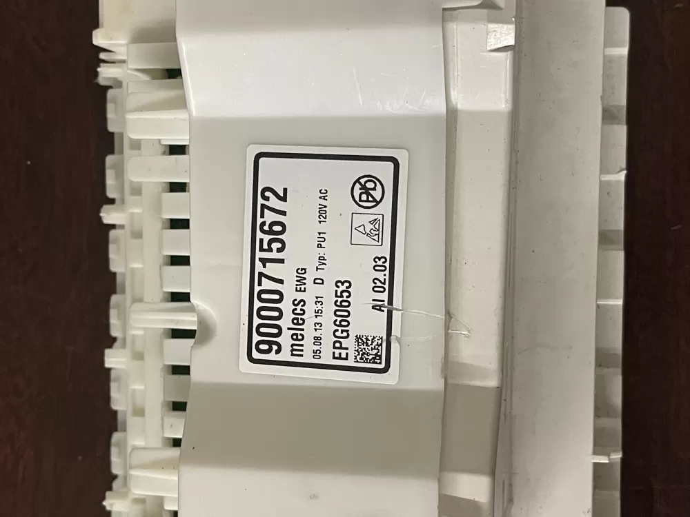 Bosch 00752740 Dishwasher Control Module EPG60653 9000715672 AZ27791 | KM137