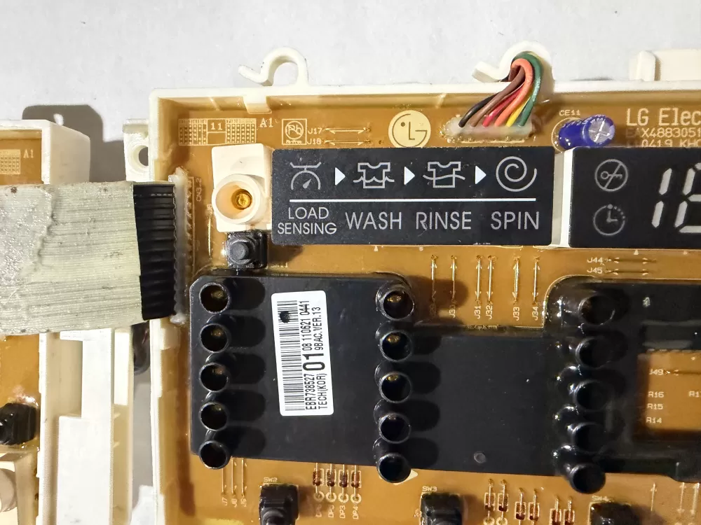 LG EBR73852702 EBR73852701 Washer Control Board AZ225795 | KMV136