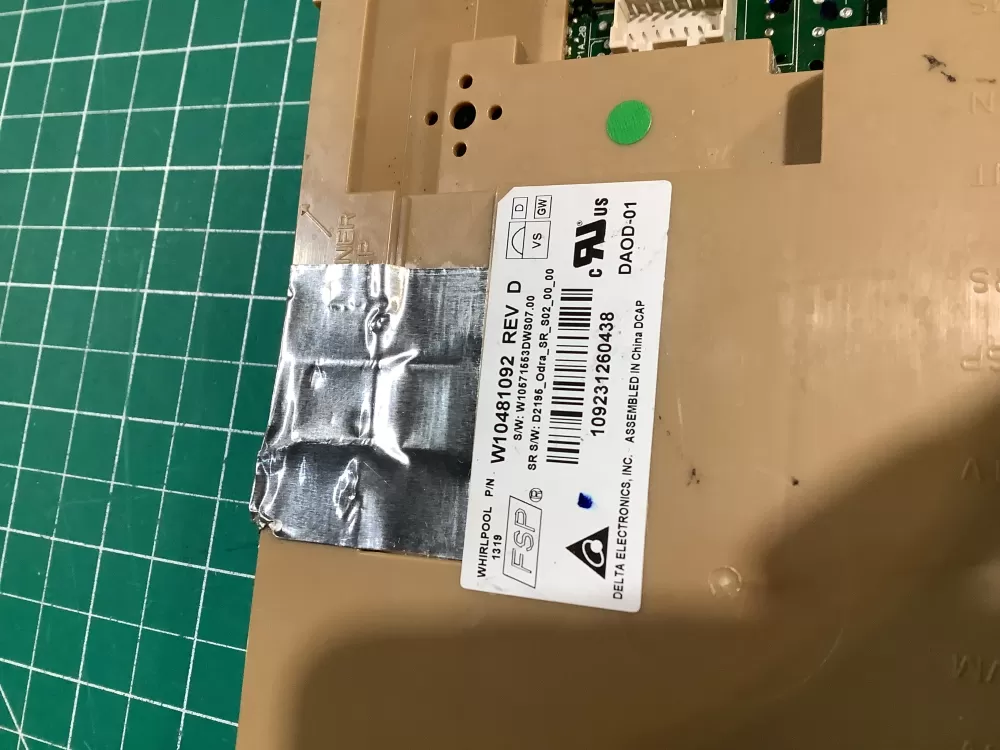 Kenmore W10481091 W10866118 AP6027291 Dishwasher Control Board AZ150755 | NR1888