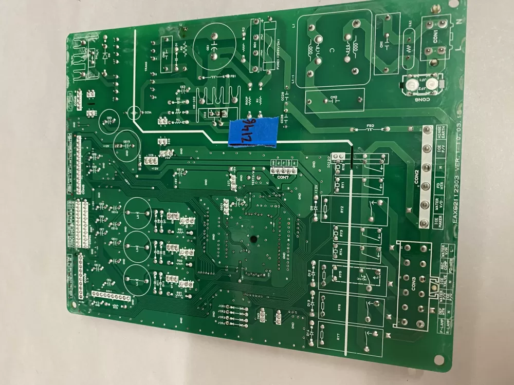 LG EBR67348001 Refrigerator Control Board AZ207130 | BK2148