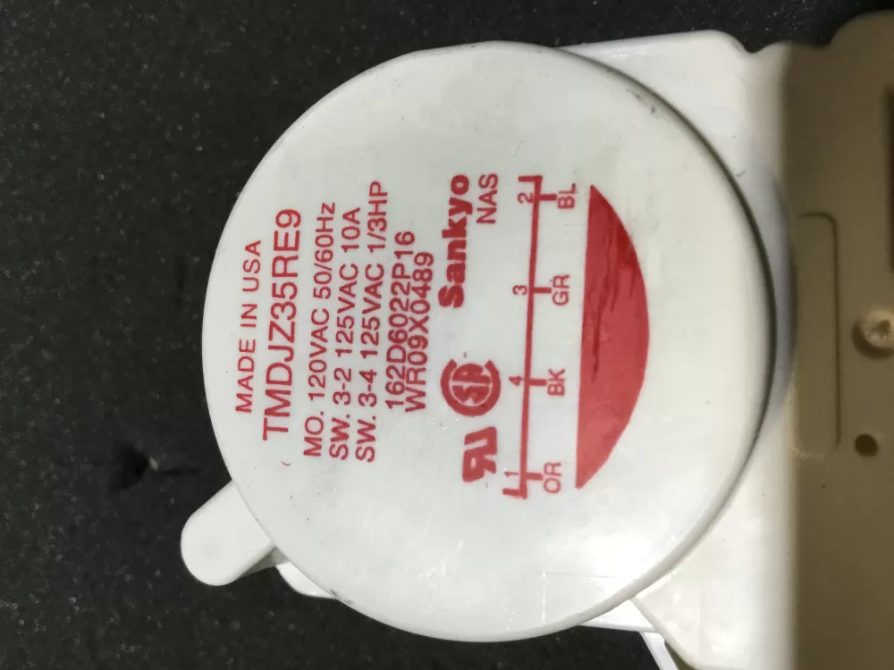 GE WR9X489 WR09X0489 162D6022P16 Refrigerator Defrost Timer AZ76903 | NR2046