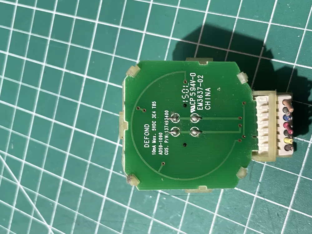 Frigidaire Kenmore 137493400 Washer Control Board Switch AZ195246 | Wm252