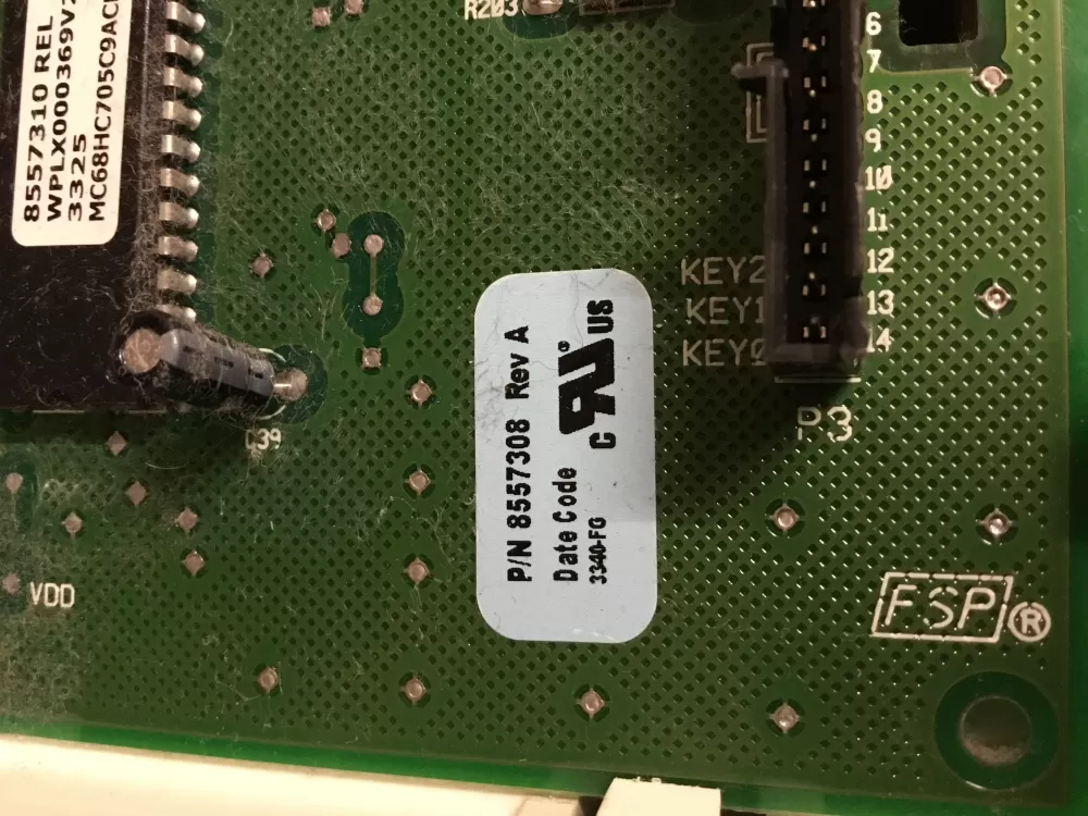 Whirlpool WP8546219 Dryer Control Board AZ18166 | NR39