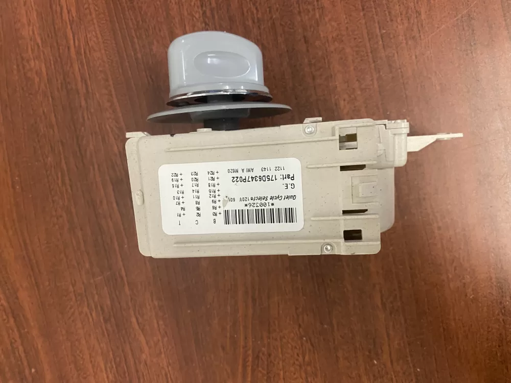 GE 175D6347P022  WH12X10480  PS3487296 Washer Timer With Knob
