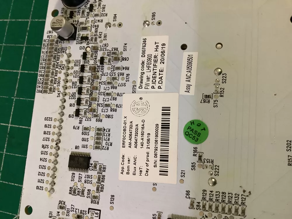Frigidaire A06473202A Refrigerator Display Control Board AZ203261 | NR2798