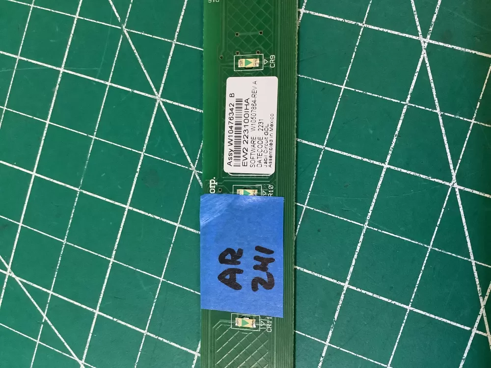 KitchenAid Whirlpool Dishwasher Control Board W10476342 AZ192472 | AR241