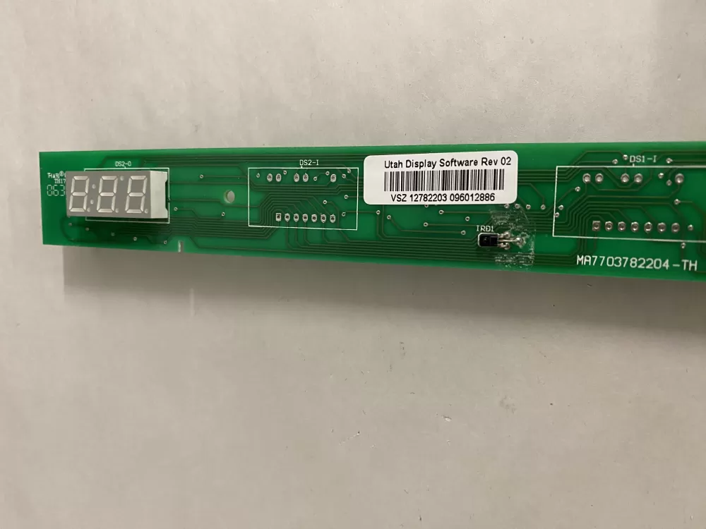 Maytag W10207861 Refrigerator Control Board Temp Display AZ209256 | BK178