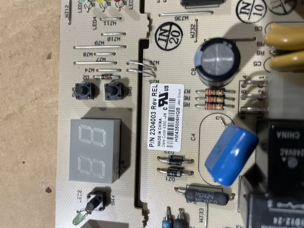 Kenmore 2304003 Refrigerator Control Board AZ58667 | Wm2069