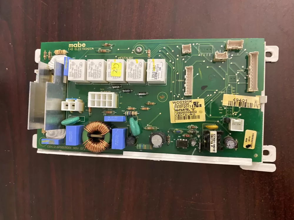 GE 189D5035G002 WH12X20274 Washer Control Board