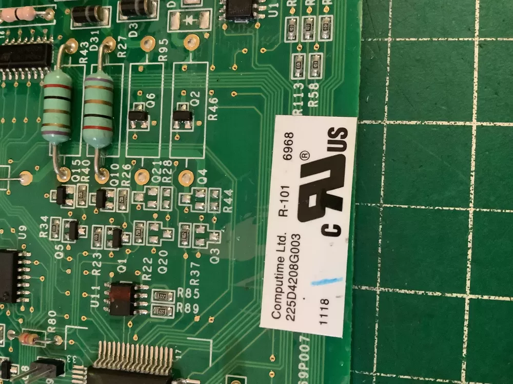 GE 225D4208G003 EBX1069P007 Refrigerator Control Board AZ196515 | NR307