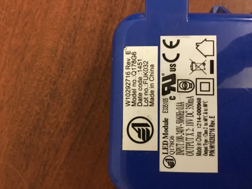 Kenmore W10292716 Refrigerator Control Board Inverter Box AZ34364 | NR1699