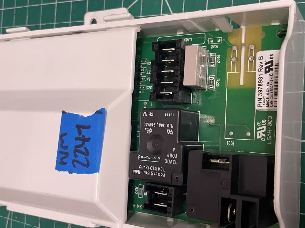 Whirlpool Maytag Kenmore W10111606 6105034 Dryer Control Board AZ203324 | Wm2249