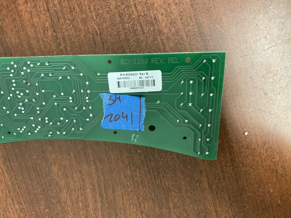 Kenmore Whirlpool 8559430 8558762 Dryer Control Board AZ60629 | BK2041
