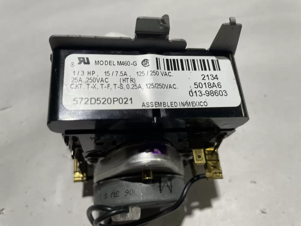 GE 572D520P021 WE4M271 Dryer Timer AZ139283 | Wm2144