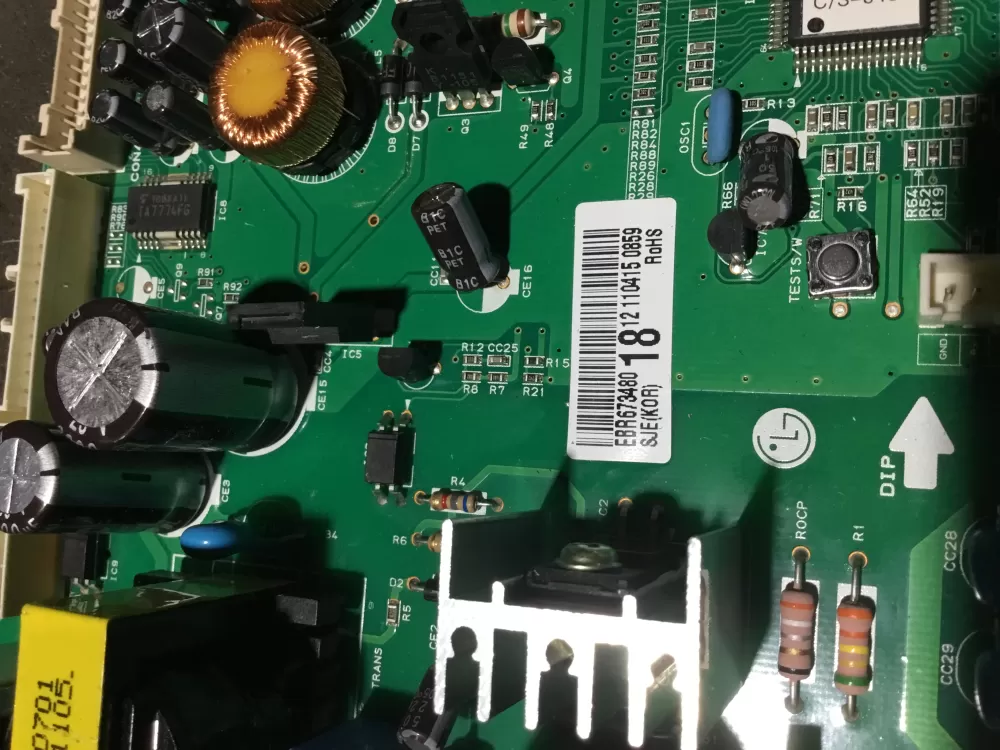 LG EBR67348018 Refrigerator Control Board AZ112040 | NR2121