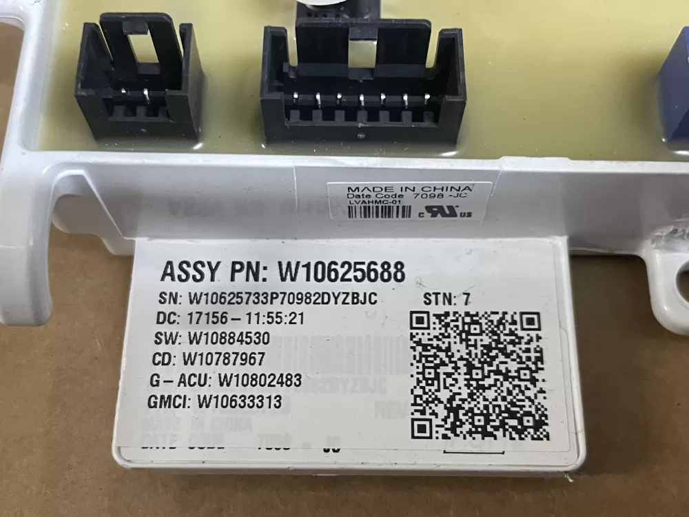 Whirlpool W11105148 Washer Main Control Board AZ101835 | Wm896