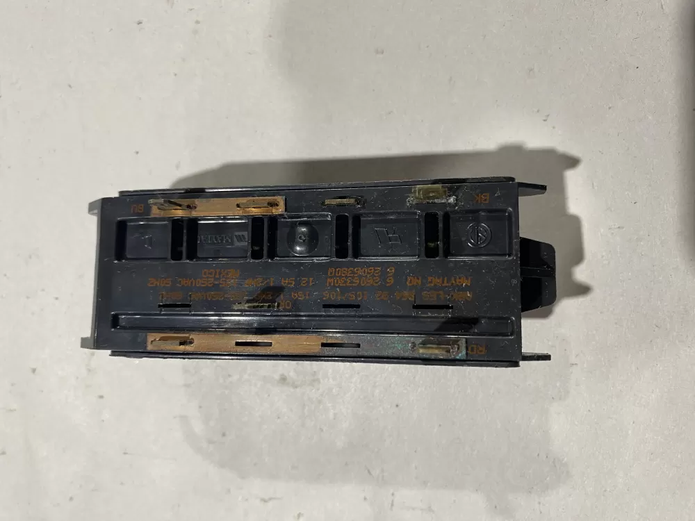 Maytag 6 2606330W Washer Push Button Selector Switch AZ111809 | BK1383