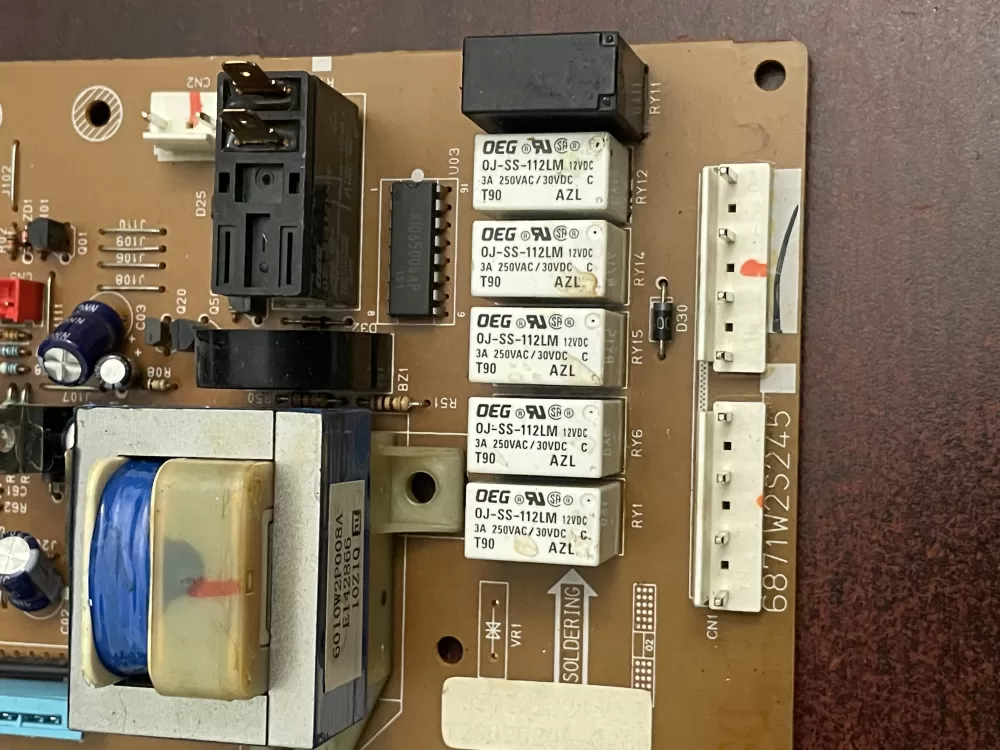 6871W2S245E LG Microwave Control Board  AZ103623 | KM930