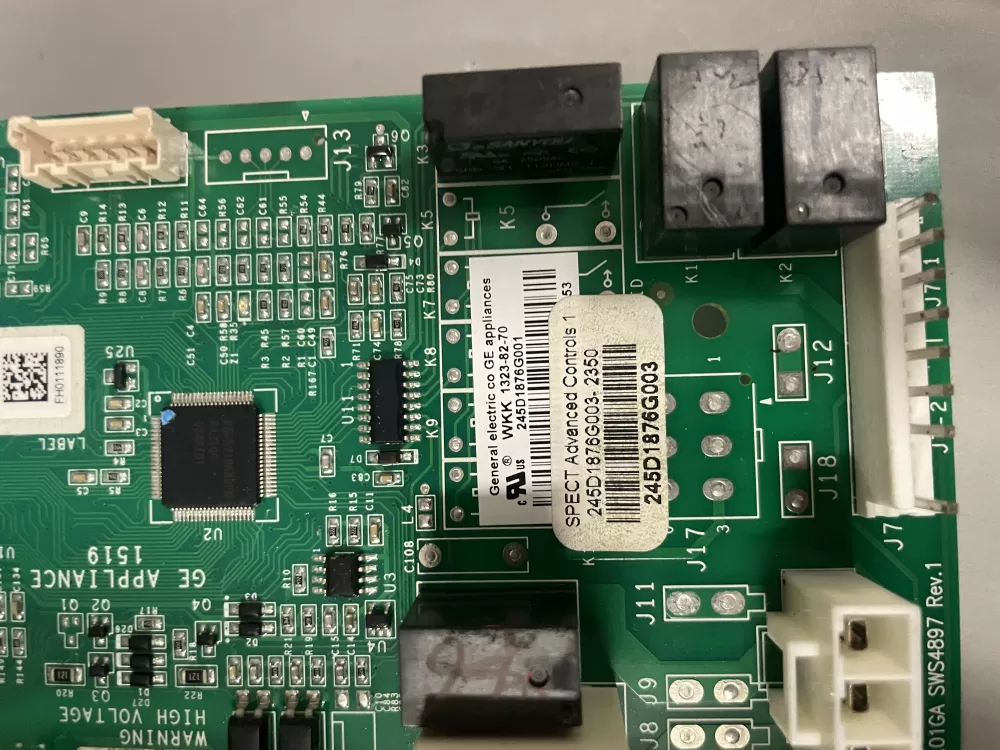 GE 245D1876G001 245D1876G002 Refrigerator Control Board AZ218493 | Wm1568