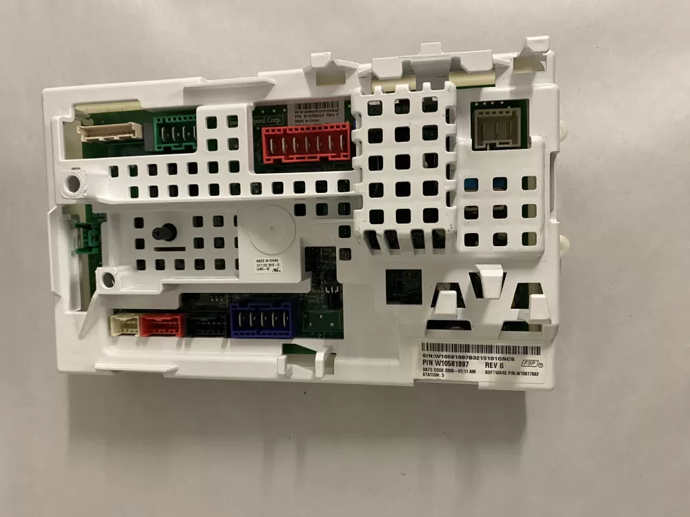 Whirlpool AP5803401 W10581897 PS8768789 Washer Control Board