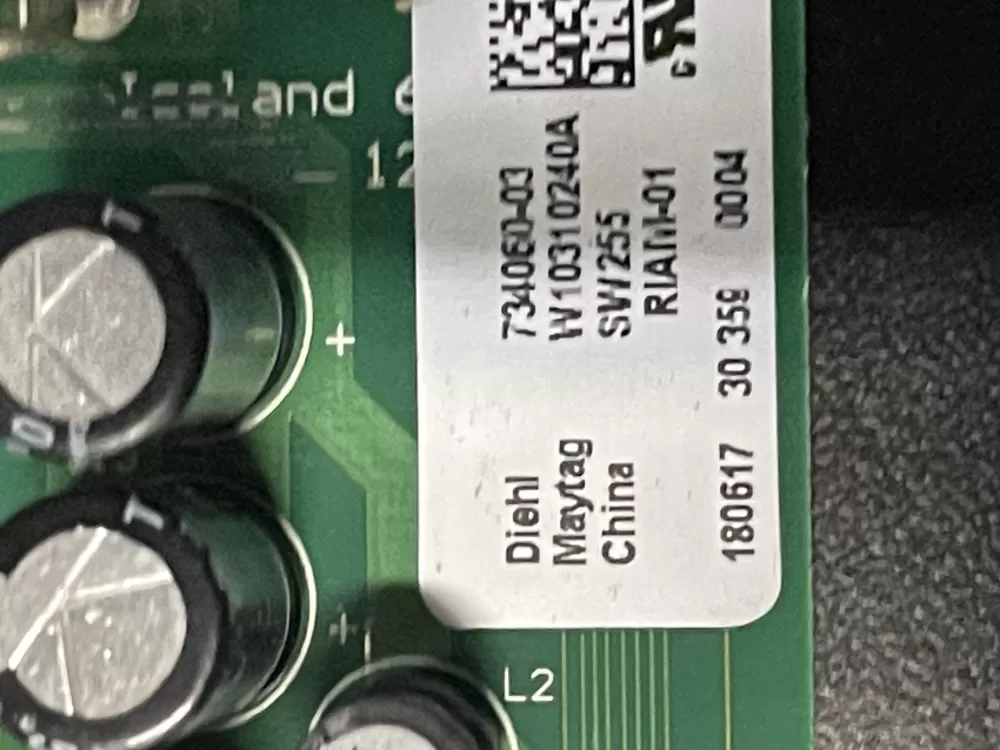 Whirlpool 12920721 W10310240A Refrigerator Control Board AZ19628 | WM1123